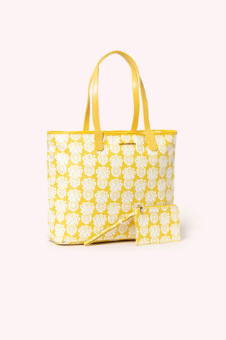 AM TOTE- GOLDEN YELLOW PINEAPPLE