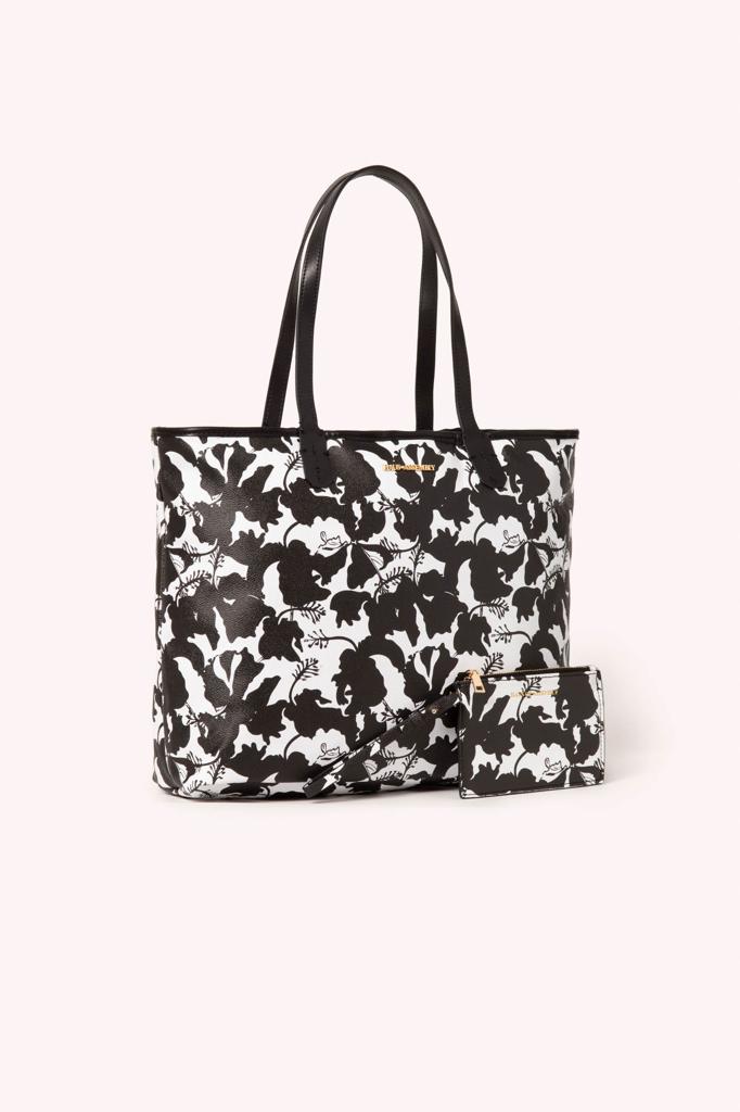 Hibiscus Shopping Tote Bag PM