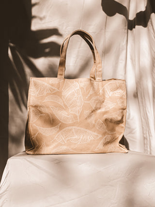 Canvas Tote Bag Pattern + Tutorial