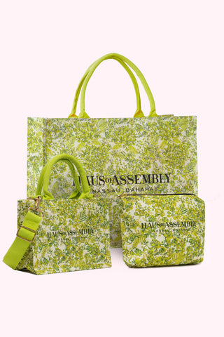 Green Poinsettia Gift Set (3-Piece)