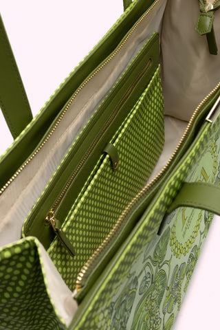 Seagrape Garden Gift Set - XL Nylon Tote + Wallet + Potcake Keychain