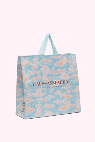 The Everyday Eco Tote in - Swimming Pigs