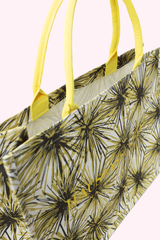 XL Canvas Tote Bag - Silver Thatch (Island Fern)