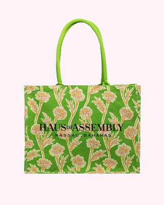 Marigold Meadow Gift Set– XL Tote + Zipper Pouch