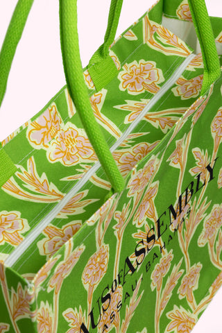 Marigold Meadow Gift Set– XL Tote + Zipper Pouch