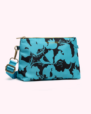 Hibiscus Nylon Crossbody