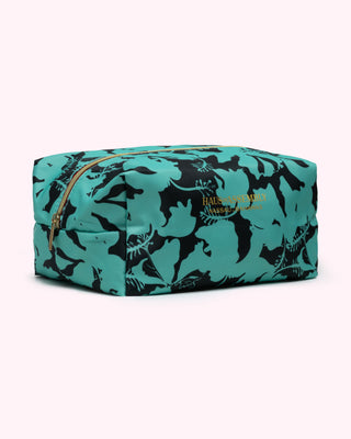 Hibiscus Nylon Large Makeup Bag