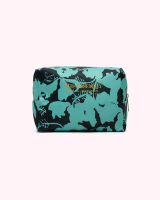 Hibiscus Nylon Small Makeup Bag