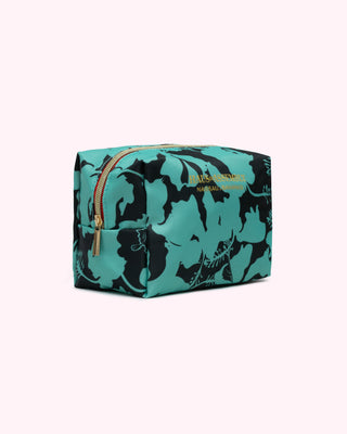 Hibiscus Nylon Small Makeup Bag