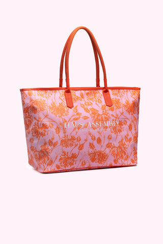 Japanese Hibiscus Weekender + Wallet + Potcake Keychain (Sunset Coral & Pink Sand)