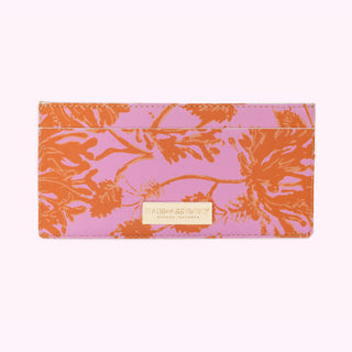 Japanese Hibiscus Weekender + Wallet + Potcake Keychain (Sunset Coral & Pink Sand)