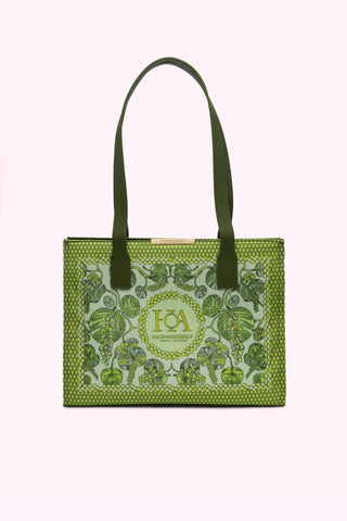 Seagrape Garden Gift Set - Medium Tote + Wallet + Potcake Keychain