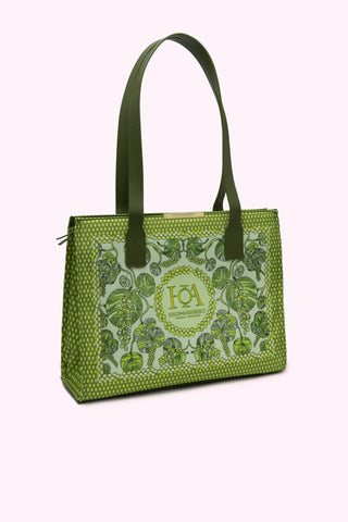 Seagrape Garden Gift Set - Medium Tote + Wallet + Potcake Keychain