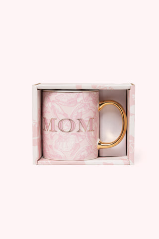MOM Mug with Swimming Turtles