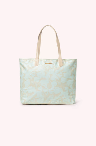AM TOTE- NUDE HIBISCUS