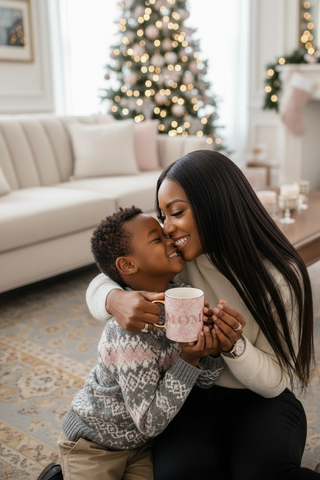 MOM Mug with Swimming Turtles