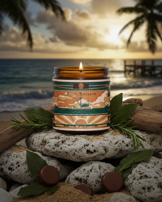 Bimini Bourbon 8 oz Soy Wax Candle