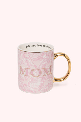 MOM Mug with Swimming Turtles