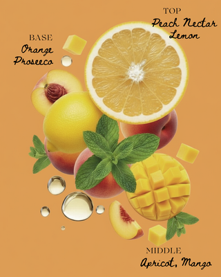 Paradise Island Prosecco 8 oz Soy Wax Candle