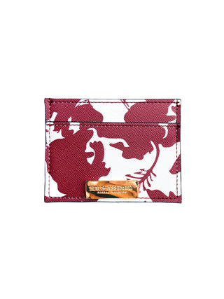 Card wallet - burgundy - Hausofassembly